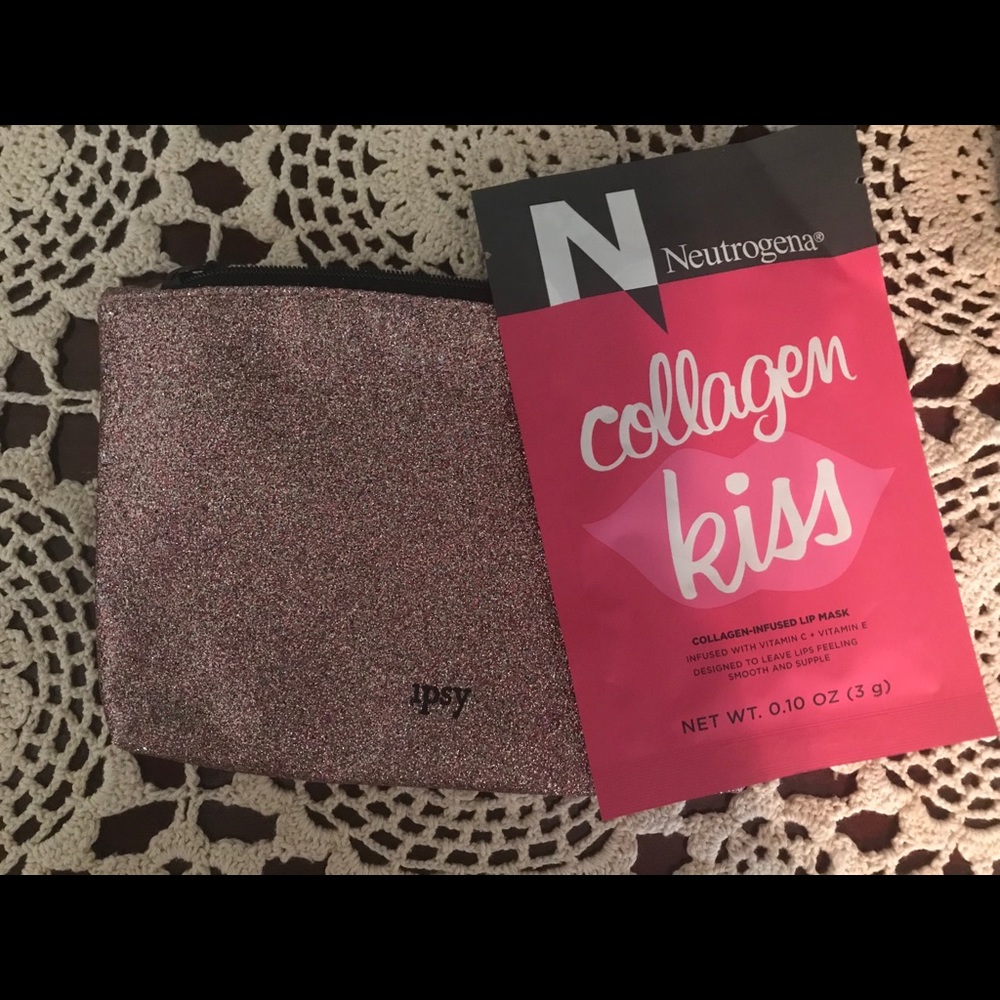 Ipsy bag with lip mask.